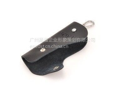 真皮汽车钥匙包定做 派星工厂助力企业品牌形象升级